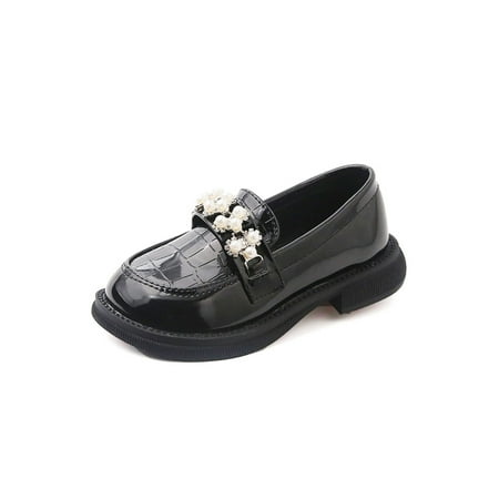 Lacyhop Children Princess Shoes Rhinestone Casual Shoe Soft Sole Loafers School Non-slip Loafer Comfort Slip On Flats Black 13C
Lacyhop Children Princess Shoes Rhinestone Casual Shoe Soft Sole Loafers School Non-slip Loafer Comfort Slip On Flats Black 13C