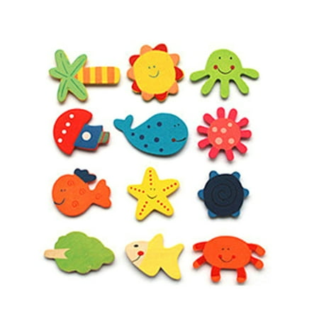 Yoone 12Pcs/Set Animals Wooden Magnetic Fridge Stickers Refrigerator Home Decoration
Yoone 12Pcs/Set Animals Wooden Magnetic Fridge Stickers Refrigerator Home Decoration