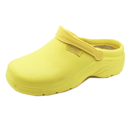 Women s Clog Rubber Comfy Casual Garden Slingback Shoe Sandal