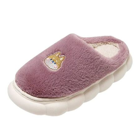 Daznico Slippers for Women Indoor Women s Cartoon Padded Warm Couple Home Indoor Soft Bottom Non Slip Cotton Slippers Purple 8
Daznico Slippers for Women Indoor Women s Cartoon Padded Warm Couple Home Indoor Soft Bottom Non Slip Cotton Slippers Purple 8