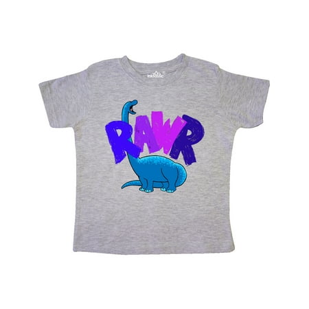 Inktastic Lil Blue Bronto Rawr!! Gift Toddler Boy or Toddler Girl T-Shirt