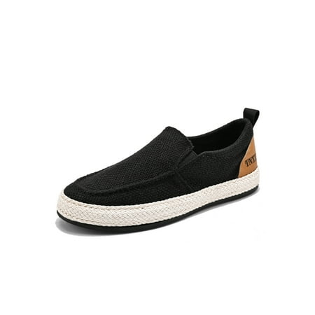 UKAP Men Casual Shoes Comfort Loafers Slip-On Espadrilles Non Slip Sneakers Mens Flats Linen Fashion 368 Black 7.5
UKAP Men Casual Shoes Comfort Loafers Slip-On Espadrilles Non Slip Sneakers Mens Flats Linen Fashion 368 Black 7.5