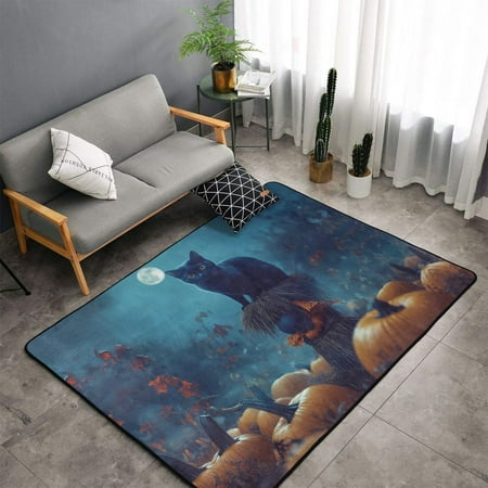 Indoor Door Mat Halloween Pumpkin Black Cat Bedroom Rug & Carpets Entryway Rug Front Door Welcome Mat Non-Slip Long Bathroom Rugs Runner Washable Kitchen Mats for Floor
Indoor Door Mat Halloween Pumpkin Black Cat Bedroom Rug & Carpets Entryway Rug Front Door Welcome Mat Non-Slip Long Bathroom Rugs Runner Washable Kitchen Mats for Floor