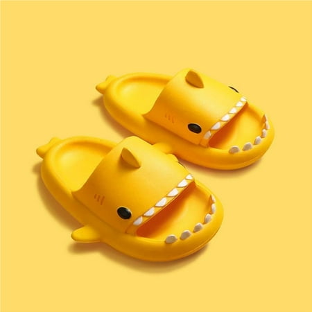 DTOWER Cartoon Shark Soft Slippers for Kids Simulation Non-Slip Sandals Summer Beach Home Slippers for Garden Bathroom Walk
DTOWER Cartoon Shark Soft Slippers for Kids Simulation Non-Slip Sandals Summer Beach Home Slippers for Garden Bathroom Walk