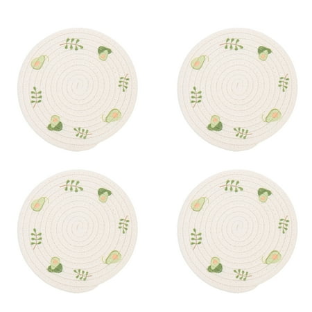 Placemats Table Coasters Woven Mats Round Braided Mat Dining Cotton Kitchen Pot Heat Straw Non Bowl Fall Skid Placemat
Placemats Table Coasters Woven Mats Round Braided Mat Dining Cotton Kitchen Pot Heat Straw Non Bowl Fall Skid Placemat