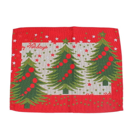 TureClos Xmas Table Placemat Cloth Rectangle Outdoor Insulation Pad Anti-Fade Tablewear Mat Restsurant Dining Holiday Decoration Type1
TureClos Xmas Table Placemat Cloth Rectangle Outdoor Insulation Pad Anti-Fade Tablewear Mat Restsurant Dining Holiday Decoration Type1