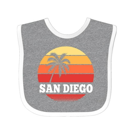 Inktastic San Diego California Vacation Retro Sunset Gift Baby Boy or Baby Girl Bib
Inktastic San Diego California Vacation Retro Sunset Gift Baby Boy or Baby Girl Bib