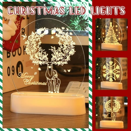 sunvit Christmas Lights 2022- LED Night Light 3D Night Light Room Decoration Lights Christmas Gifts
sunvit Christmas Lights 2022- LED Night Light 3D Night Light Room Decoration Lights Christmas Gifts
