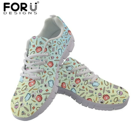 Flats Lace Up Ladies Shoes Cartoon Medical Equipment Pattern Super Light Shoes for Women Mesh Sneaker Shoes Mujer
Flats Lace Up Ladies Shoes Cartoon Medical Equipment Pattern Super Light Shoes for Women Mesh Sneaker Shoes Mujer