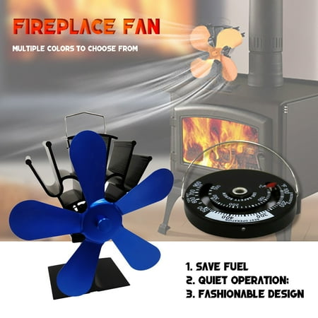 AURIGATE Mini Portable Fan Fireplace Fan For Wood Stove 5 Blades Environmentally Friendly And Efficient
AURIGATE Mini Portable Fan Fireplace Fan For Wood Stove 5 Blades Environmentally Friendly And Efficient
