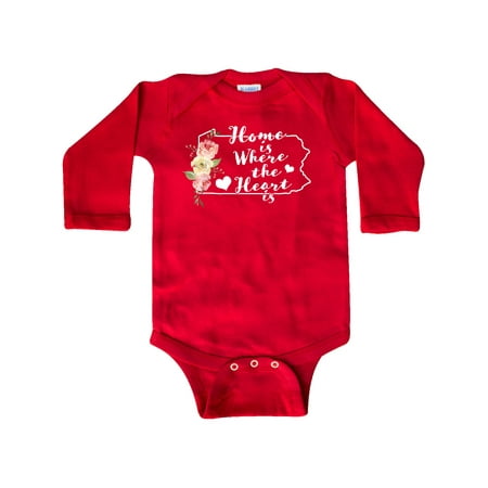 Inktastic Pennsylvania Home is Where the Heart is with Watercolor Gift Baby Boy or Baby Girl Long Sleeve Bodysuit
Inktastic Pennsylvania Home is Where the Heart is with Watercolor Gift Baby Boy or Baby Girl Long Sleeve Bodysuit