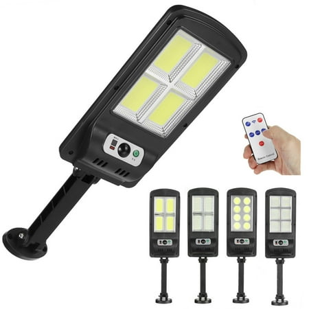 216 LED Solar Street Lights with Remote Control Motion Sensor Waterproof Security Lights Solar Lights for Outdoor
216 LED Solar Street Lights with Remote Control Motion Sensor Waterproof Security Lights Solar Lights for Outdoor