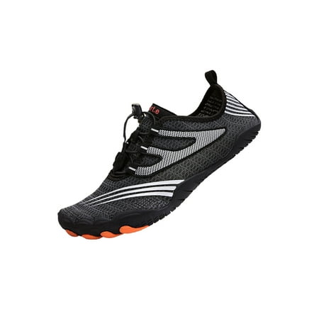 Crocowalk Womens Mens Barefoot Quick Dry Beach Shoe Slip On Water Shoes Athletic Surf Aqua Socks Unisex Casual Lace Up Flats Black Style C 7.5
Crocowalk Womens Mens Barefoot Quick Dry Beach Shoe Slip On Water Shoes Athletic Surf Aqua Socks Unisex Casual Lace Up Flats Black Style C 7.5