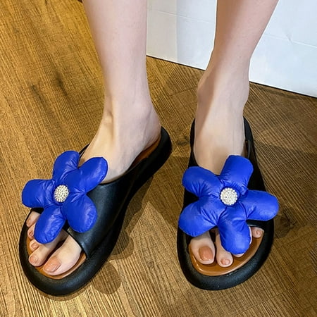 Slippers Fashion Spring And Summer Women Slippers Flat Thick Bottom Flower Solid Color Casual Indoor And Outdoor
Slippers Fashion Spring And Summer Women Slippers Flat Thick Bottom Flower Solid Color Casual Indoor And Outdoor