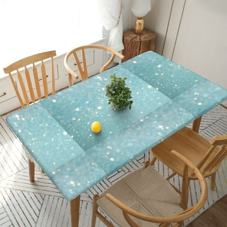 Home Deluxe Tablecloth Sparkly Glitter Shades Of Blue Baby Waterproof Elastic Rim Edged Table Cover- For Christmas Parties And Picnics 5ft
Home Deluxe Tablecloth Sparkly Glitter Shades Of Blue Baby Waterproof Elastic Rim Edged Table Cover- For Christmas Parties And Picnics 5ft