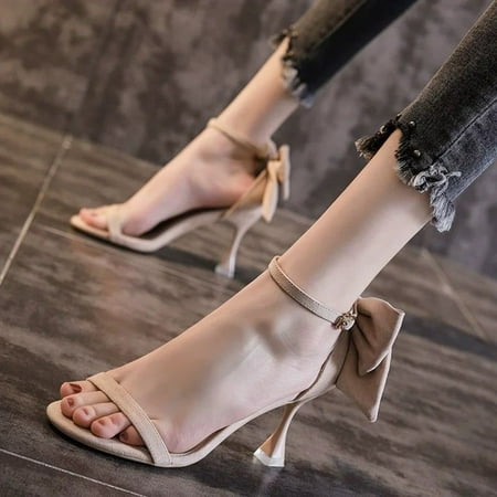 Archer 1 Pair Bowknot Decor Women Sandal Open Toe Fashion High-heeled Summer Sandal for Party
Archer 1 Pair Bowknot Decor Women Sandal Open Toe Fashion High-heeled Summer Sandal for Party