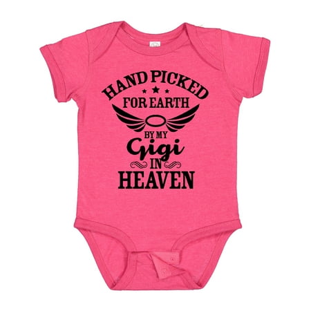 Inktastic Handpicked for Earth by My Gigi in Heaven with Angel Wings Gift Baby Boy or Baby Girl Bodysuit
Inktastic Handpicked for Earth by My Gigi in Heaven with Angel Wings Gift Baby Boy or Baby Girl Bodysuit