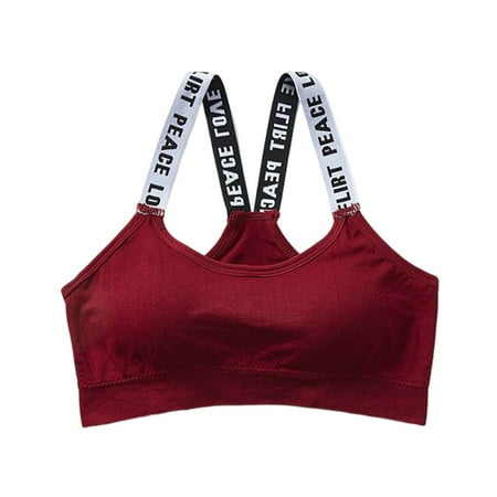 Womens Sexy Sports Bra Tops Wire Free Adjustable Bras for Daily Outdoor Fitness Wear One Size Light Green
Womens Sexy Sports Bra Tops Wire Free Adjustable Bras for Daily Outdoor Fitness Wear One Size Light Green