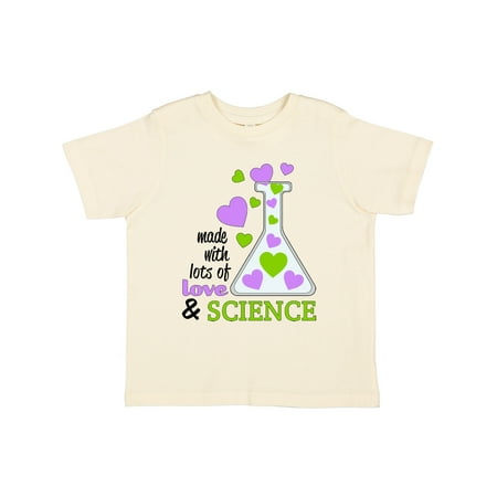 Inktastic Made with Lots of Love and Science Heart Bubbles in a Beaker Gift Toddler Boy or Toddler Girl T-Shirt
Inktastic Made with Lots of Love and Science Heart Bubbles in a Beaker Gift Toddler Boy or Toddler Girl T-Shirt