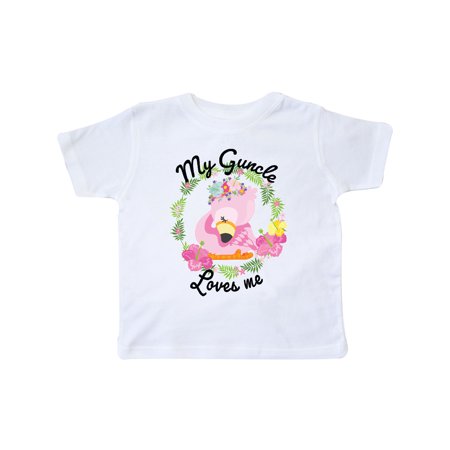 Inktastic Baby Flamingo My Guncle Loves Me in Flower Wreath Gift Toddler Boy or Toddler Girl T-Shirt
Inktastic Baby Flamingo My Guncle Loves Me in Flower Wreath Gift Toddler Boy or Toddler Girl T-Shirt