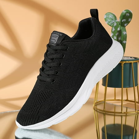 Women‘s Soft Sole Knit Sneakers Breathable Mesh Lace-Up Running Shoes Women‘s Footwear
Women‘s Soft Sole Knit Sneakers Breathable Mesh Lace-Up Running Shoes Women‘s Footwear