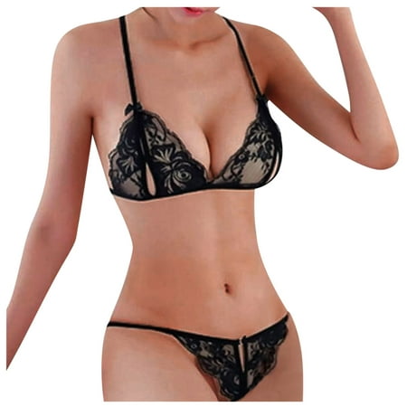 2PC Lingerie Set For Women Men And Women Sexy Transparent T-Word Low Waist Appeal Underwear 3 Sets
2PC Lingerie Set For Women Men And Women Sexy Transparent T-Word Low Waist Appeal Underwear 3 Sets