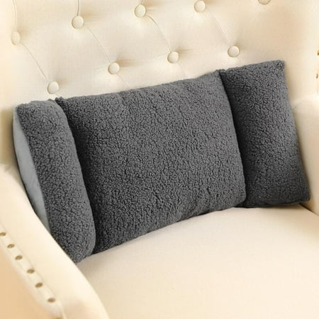 Fleece Lumbar Support Pillow 3 Section Back Pillow Office Chair Pillow for Back Support Comfortable Lumbar Support Cushion for Car Seat Low Back Pain Relief Sofa Rest (Dark Gray)
Fleece Lumbar Support Pillow 3 Section Back Pillow Office Chair Pillow for Back Support Comfortable Lumbar Support Cushion for Car Seat Low Back Pain Relief Sofa Rest (Dark Gray)