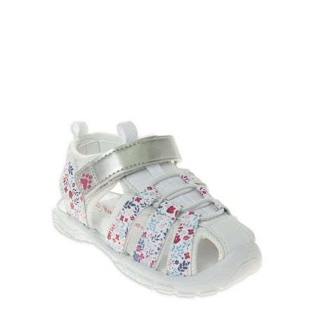Rugged Bear Toddler Girls Closed Toe Sport Sandals Sizes 5-11