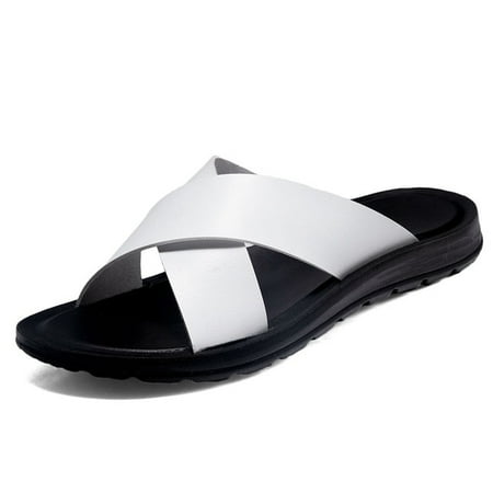 Italian Leather Slippers For Men 2022 New Hotel Beach Summer Shoes High Quality Big Size 47 Slip On Light Flats Male Flip Flops
Italian Leather Slippers For Men 2022 New Hotel Beach Summer Shoes High Quality Big Size 47 Slip On Light Flats Male Flip Flops