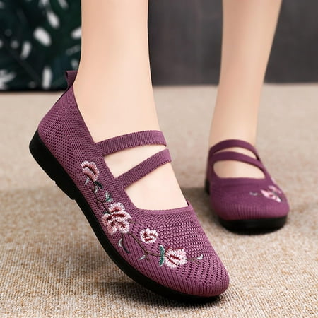 WQJNWEQ Women s Flats Shoes Leisure Embroidered Flying Woven Mesh Round Head Shallow Mouth Slip-on Comfort
WQJNWEQ Women s Flats Shoes Leisure Embroidered Flying Woven Mesh Round Head Shallow Mouth Slip-on Comfort