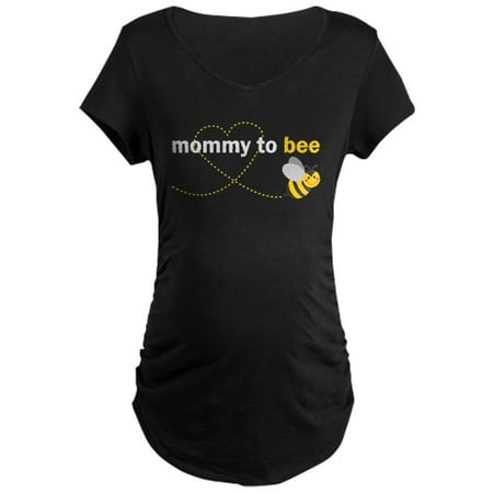CafePress - Mommy To Bee Maternity T Shirt - Maternity Dark T-Shirt
