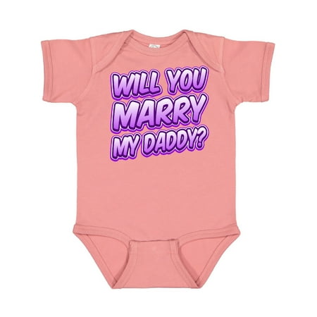 Inktastic Will You Marry My Daddy (purple) Gift Baby Boy or Baby Girl Bodysuit
Inktastic Will You Marry My Daddy (purple) Gift Baby Boy or Baby Girl Bodysuit