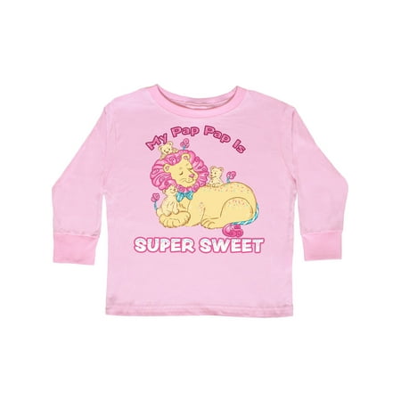 Inktastic My Pap Pap Is Super Sweet Cotton Candy Lions with Pink Mane Gift Toddler Boy or Toddler Girl Long Sleeve T-Shirt
Inktastic My Pap Pap Is Super Sweet Cotton Candy Lions with Pink Mane Gift Toddler Boy or Toddler Girl Long Sleeve T-Shirt