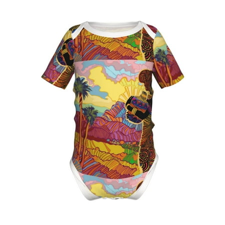 Lukts Beautiful African Woman Print Baby Short Sleeve Romper Onesie for Newborn Baby Boys and Girls-6 Months
Lukts Beautiful African Woman Print Baby Short Sleeve Romper Onesie for Newborn Baby Boys and Girls-6 Months