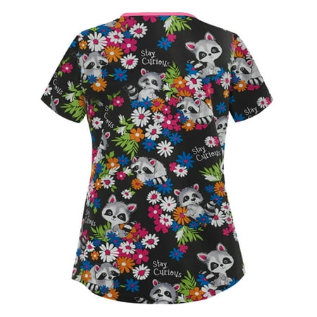CYMMPU Short Sleeve Scrub_Tops Clearance Women s Nurse Uniform Workwear Summer Tunic Fashion V-Neck Working Uniform Retro Butterfly Printing Trendy Clothing Shirts Black XXL
CYMMPU Short Sleeve Scrub_Tops Clearance Women s Nurse Uniform Workwear Summer Tunic Fashion V-Neck Working Uniform Retro Butterfly Printing Trendy Clothing Shirts Black XXL