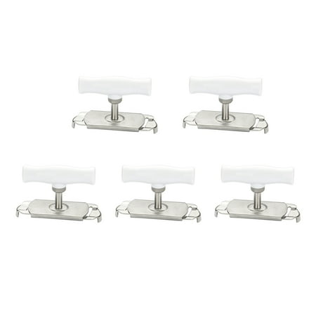 HOMEMAXS 5PCS Anti-Skid Bottle Opener Labour-Saving Stainless Steel Jar Lid Opener for Kitchen (White)
HOMEMAXS 5PCS Anti-Skid Bottle Opener Labour-Saving Stainless Steel Jar Lid Opener for Kitchen (White)