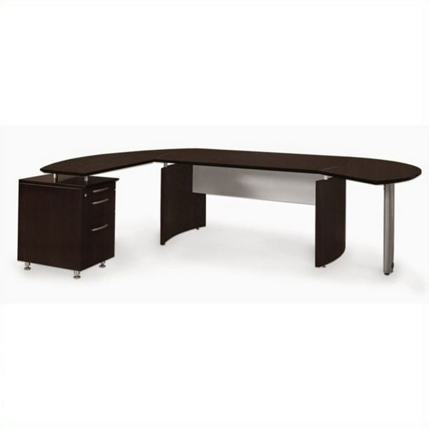 Mayline Medina Series - Office Suite 2 in Mocha