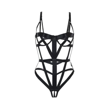 VerPetridure Sexy Lingerie for Women Plus Size Womens No Rims Sling Craft Strappy Cross Strap Cross Sexy Lingerie Bodysuit
VerPetridure Sexy Lingerie for Women Plus Size Womens No Rims Sling Craft Strappy Cross Strap Cross Sexy Lingerie Bodysuit
