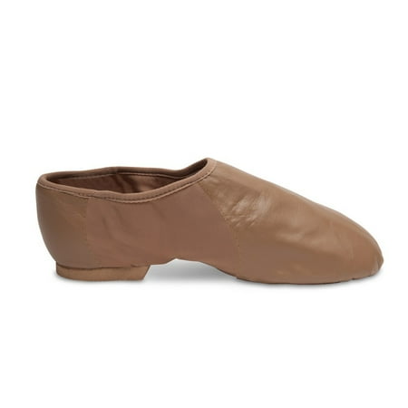 Danshuz Adult Bella Tan Leather Split Sole Superflex Jazz Shoes 9.5 Womens