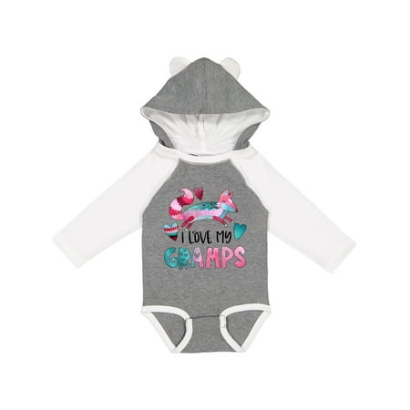 Inktastic I Love My Gramps Pink and Blue Fox with Hearts Gift Baby Boy or Baby Girl Long Sleeve Bodysuit
Inktastic I Love My Gramps Pink and Blue Fox with Hearts Gift Baby Boy or Baby Girl Long Sleeve Bodysuit