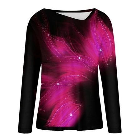 Quealent Womens Plus Size Tops Women s Basic Long Sleeve T Shirts Crewneck Slim Fit Spandex Tops Plain Layer Underscrub Tees Hot Pink S
Quealent Womens Plus Size Tops Women s Basic Long Sleeve T Shirts Crewneck Slim Fit Spandex Tops Plain Layer Underscrub Tees Hot Pink S