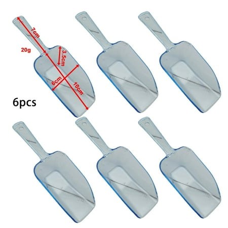 Fancy 6Pcs Mini Acrylic Plastic Kitchen Scoops for Weddings Candy Dessert Buffet Ice Cream Protein Powders Coffee Tea Blue
Fancy 6Pcs Mini Acrylic Plastic Kitchen Scoops for Weddings Candy Dessert Buffet Ice Cream Protein Powders Coffee Tea Blue