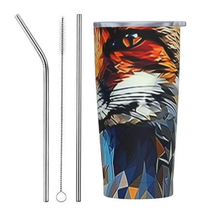 Style animal close-up 20 oz insulated cup stainless steel travel cup with lid and straw leak proof portable coffee cup car camping outdoor insulated cup
Style animal close-up 20 oz insulated cup stainless steel travel cup with lid and straw leak proof portable coffee cup car camping outdoor insulated cup
