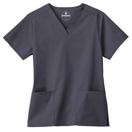 Fundamentals Womens 2 Pocket Scrub Top Style 14700