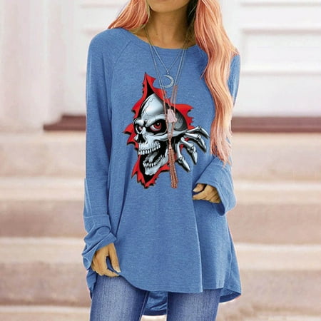 Tawop Built In Bra Tops For Women O-Neck Printing Loose Casual Fashion Long Sleeve Halloween Women Shirts And Blouses Thing 1 And Thing 2 Shirts
Tawop Built In Bra Tops For Women O-Neck Printing Loose Casual Fashion Long Sleeve Halloween Women Shirts And Blouses Thing 1 And Thing 2 Shirts