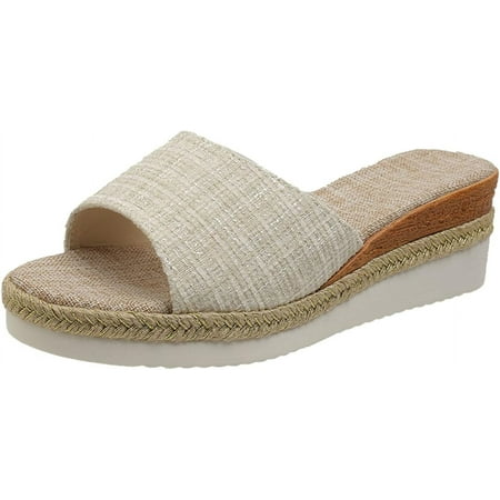 Dressy Wedge Sandals for Women Wedding Ladies Fashion Summer Cloth Face Open Toe Platform Heel Thick Sole Casual Sandal
Dressy Wedge Sandals for Women Wedding Ladies Fashion Summer Cloth Face Open Toe Platform Heel Thick Sole Casual Sandal