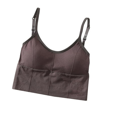 Ruziyoog Cotton Underwear Women Ruched Sports Bras Padded Workout Tops Medium Support Crop Tops Summer Clearance Gray One Size
Ruziyoog Cotton Underwear Women Ruched Sports Bras Padded Workout Tops Medium Support Crop Tops Summer Clearance Gray One Size