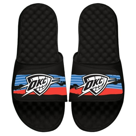 Men s ISlide Black Oklahoma City Thunder 2020/21 City Edition Paint Stripe Slide Sandals
Men s ISlide Black Oklahoma City Thunder 2020/21 City Edition Paint Stripe Slide Sandals