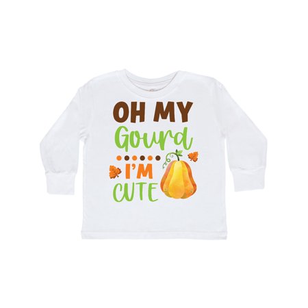 Inktastic Thanksgiving Oh My Gourd I m Cute Gift Toddler Boy or Toddler Girl Long Sleeve T-Shirt
Inktastic Thanksgiving Oh My Gourd I m Cute Gift Toddler Boy or Toddler Girl Long Sleeve T-Shirt