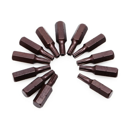 HLGDYJ 12Pcs T20 1/4 Hex Shank Magnetic Torx Security Screwdriver Bits With Hole 25mm
HLGDYJ 12Pcs T20 1/4 Hex Shank Magnetic Torx Security Screwdriver Bits With Hole 25mm